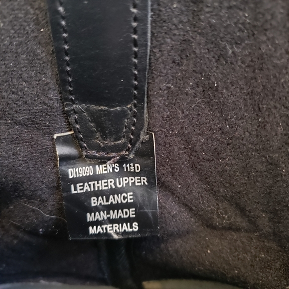 DINGO REV UP ZIPPER MOTORCYCLE BOOTS - SQUARE TOE 11.5D - Picture 11 of 11